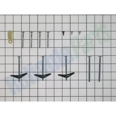 Lg 3861W1A043H LG Microwave Oven Installation Mounting Hardware Kit 3861W1A043H